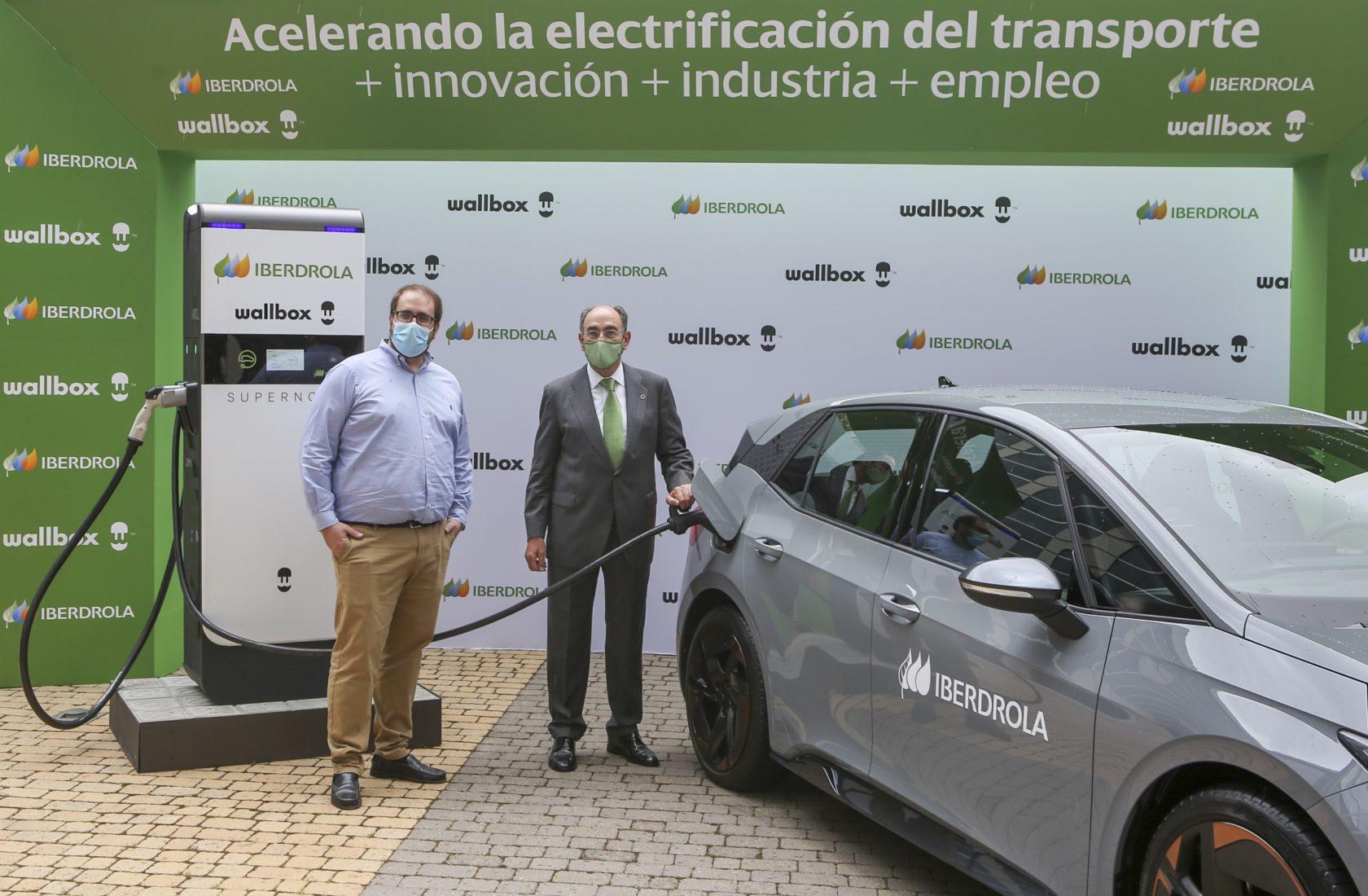 Iberdrola adquiere los primeros 1.000 cargadores rápidos Supernova de Wallbox