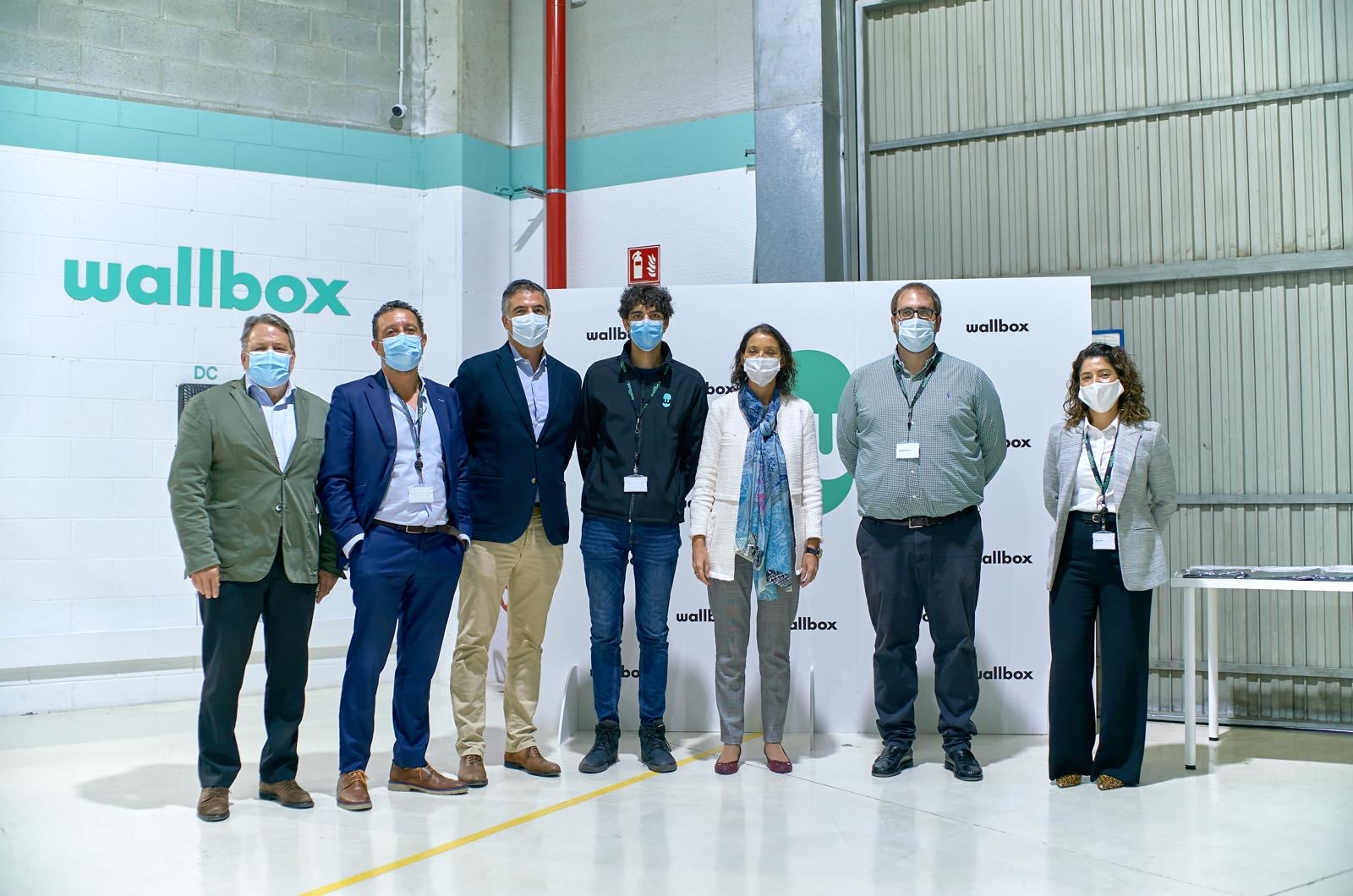 Spain’s Minister of Industry, Trade and Tourism visits Wallbox